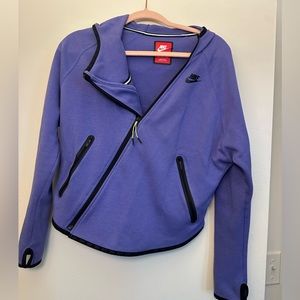 Nike Butterfly Tech Hoodie in purple
